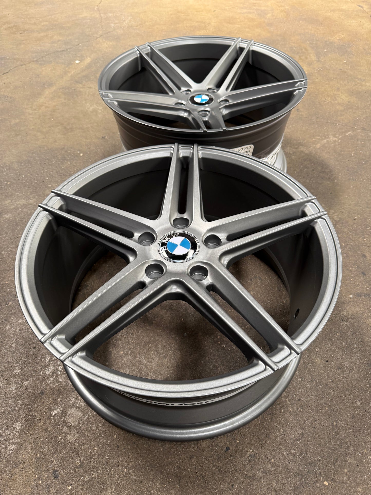 New 18x8 ET43 18x9 ET40 Inforged CV5 BMW F20 E87 (4 wheels) Grey 5X120