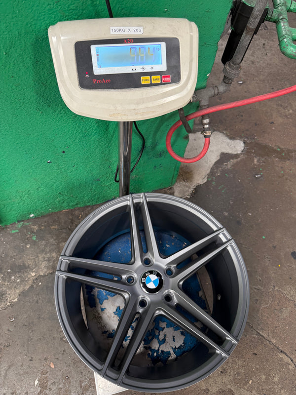 New 18x8 ET43 18x9 ET40 Inforged CV5 BMW F20 E87 (4 wheels) Grey 5X120