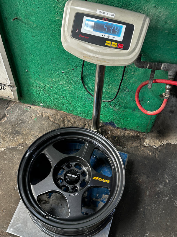 New 15x7 ET35 XOX Spoon Rim (4 wheel) Gunmetal 4X100