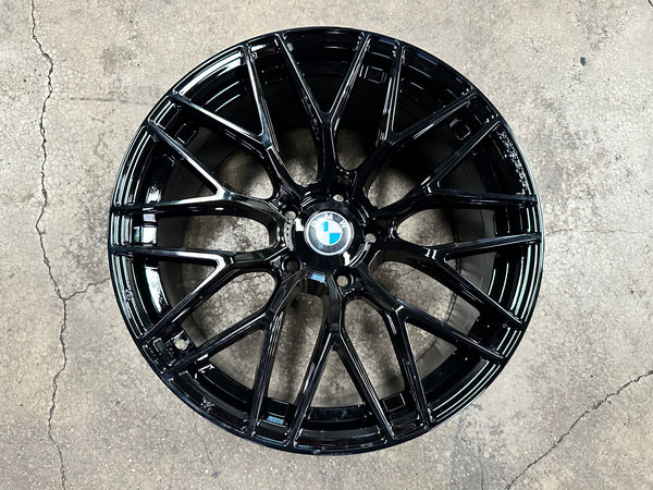 New 18x8 ET20 18x9 ET20 BBS design BMW (4 wheels) Black 5X120
