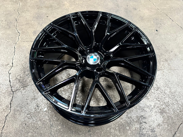 New 18x8 ET20 18x9 ET20 BBS design BMW (4 wheels) Black 5X120