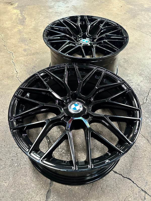 New 18x8 ET20 18x9 ET20 BBS design BMW (4 wheels) Black 5X120
