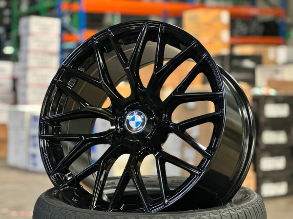 New 18x8 ET20 18x9 ET20 BBS design BMW (4 wheels) Black 5X120