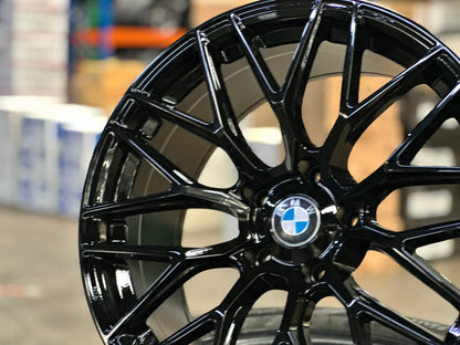 New 18x8 ET20 18x9 ET20 BBS design BMW (4 wheels) Black 5X120