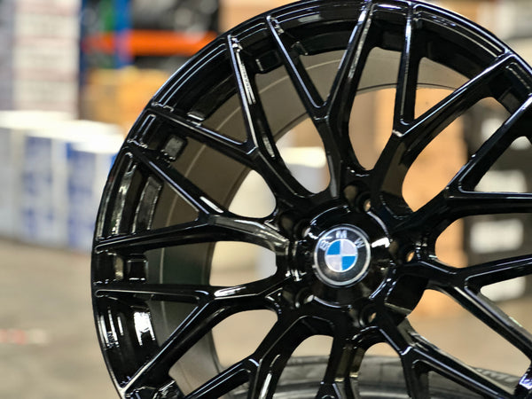 New 18x8 ET20 18x9 ET20 BBS design BMW (4 wheels) Black 5X120