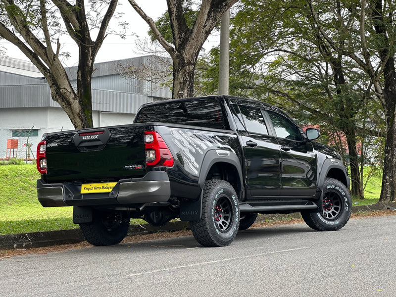 New 16X8.5J ET0 Lenso Zeus 3 Rim (4 wheel) Matte Black 6X139.7
