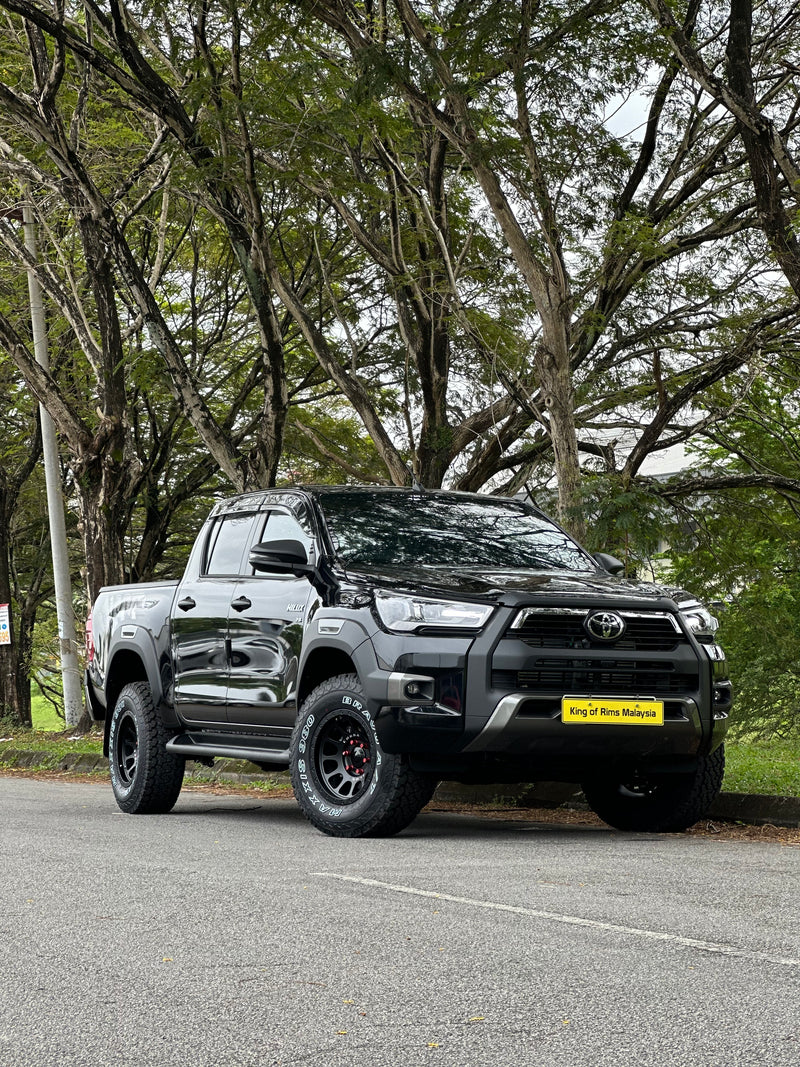 New 16X8.5J ET0 Lenso Zeus 3 Rim (4 wheel) Matte Black 6X139.7