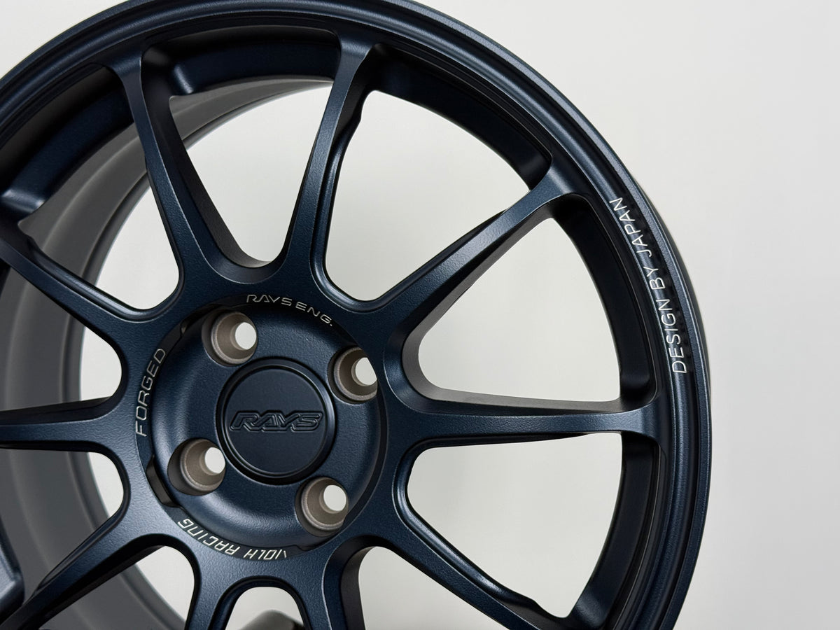 New 16X7 ET40 AOW ZE40 Rim (4 wheel) Dark Blue 4X100