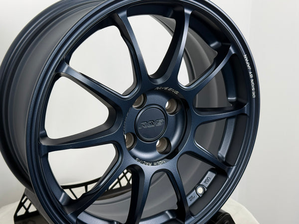 New 16X7 ET40 AOW ZE40 Rim (4 wheel) Dark Blue 4X100