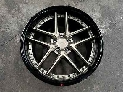 New 20x8.5 ET32 20x10 ET40 TSW Premio (4 wheel) 5x112 Bronze