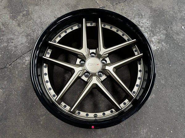 New 20x8.5 ET32 20x10 ET40 TSW Premio (4 wheel) 5x112 Bronze