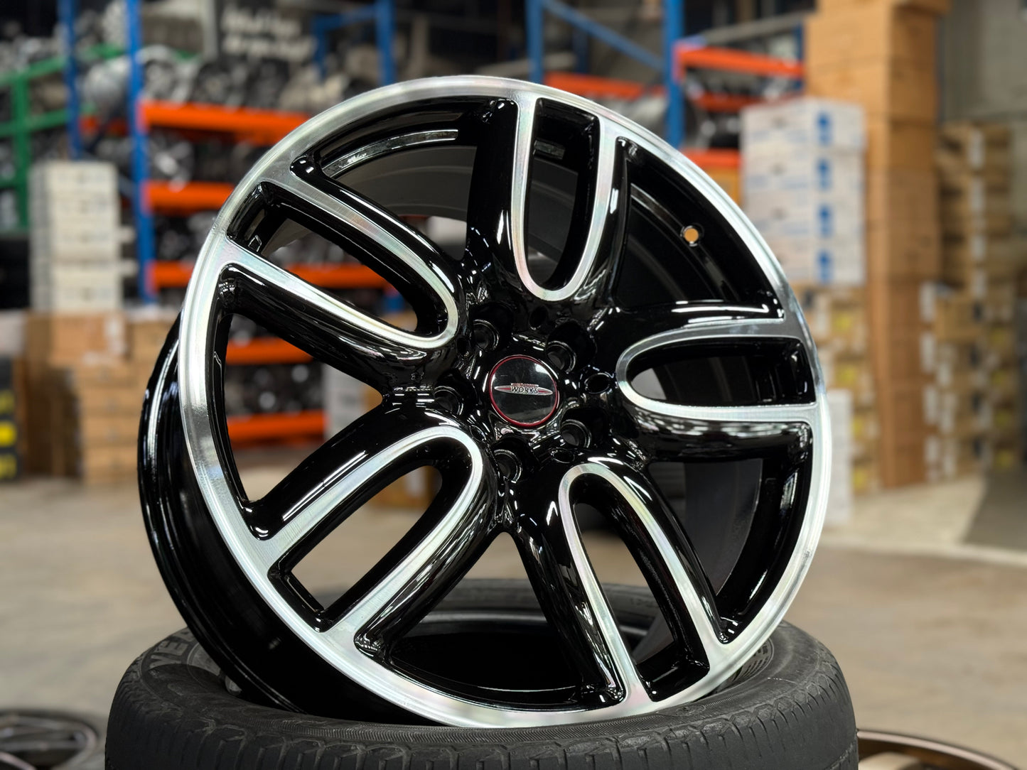 Used Original 19 inch Mini Cooper Countryman JCW Forged 5x112 (4 pcs)