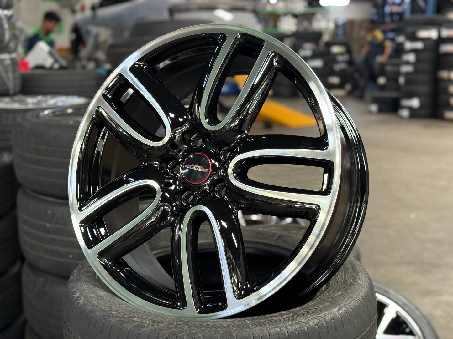 Used Original 19 inch Mini Cooper Countryman JCW Forged 5x112 (4 pcs)