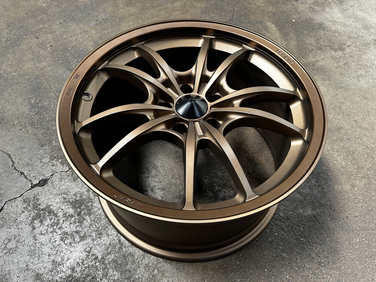NEW 18X9.5 ET40 AOW MF10 Flow Formed Rim (4 Wheels) Matt Bronze 5X114.3