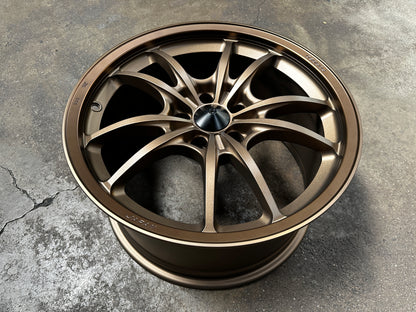 NEW 18X9.5 ET40 AOW MF10 Flow Formed Rim (4 Wheels) Matt Bronze 5X114.3