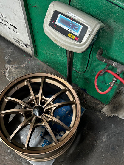 NEW 18X9.5 ET40 AOW MF10 Flow Formed Rim (4 Wheels) Matt Bronze 5X114.3