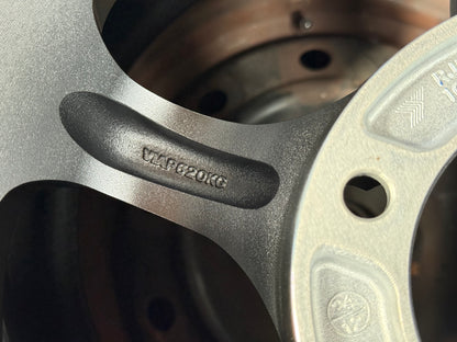 New 16X6 ET0 Advan RJ-D2 Japan Rim (5 wheel) Gloss Gunmetal 5x139.7 (Suzuki Jimny 5 pcs)