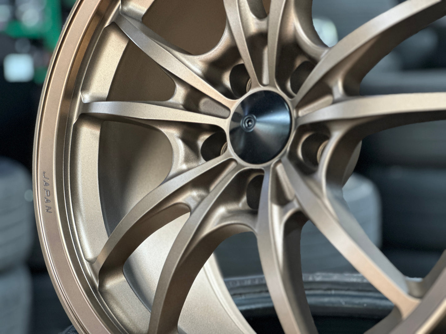 NEW 18X9.5 ET40 AOW MF10 Flow Formed Rim (4 Wheels) Matt Bronze 5X114.3