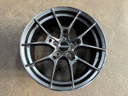 NEW 18X8.5 ET35 AOW G025 Flow Formed Rim (4 Wheel) Hyper Dark 5X112