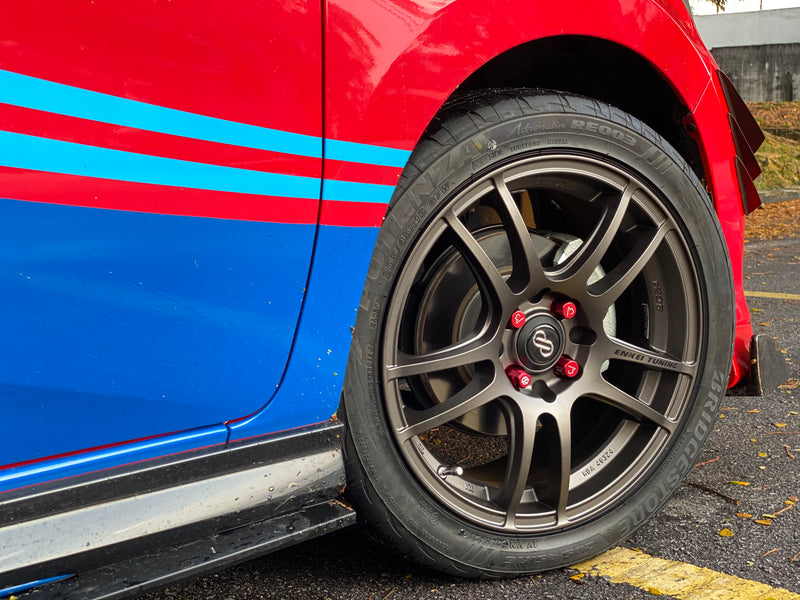 New 16X7 ET40 Enkei Tuning SC24 Rim (4 wheel) Matte Black 4X100