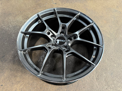 NEW 18X8.5 ET35 AOW G025 Flow Formed Rim (4 Wheel) Hyper Dark 5X112