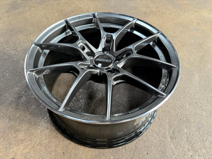 NEW 18X8.5 ET35 AOW G025 Flow Formed Rim (4 Wheel) Hyper Dark 5X112