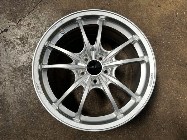 NEW 18X8.5 ET35 AOW MF10 Flow Formed Rim (4 Wheels) Silver 5X114.3