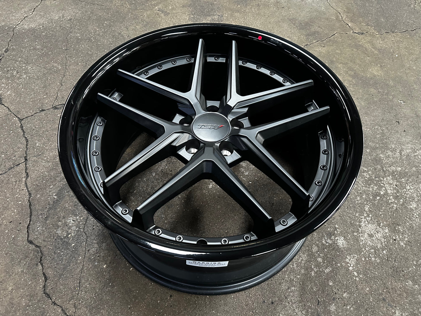 New 20x8.5 ET32 20x10 ET40 TSW Premio (4 wheel) 5x112 Black