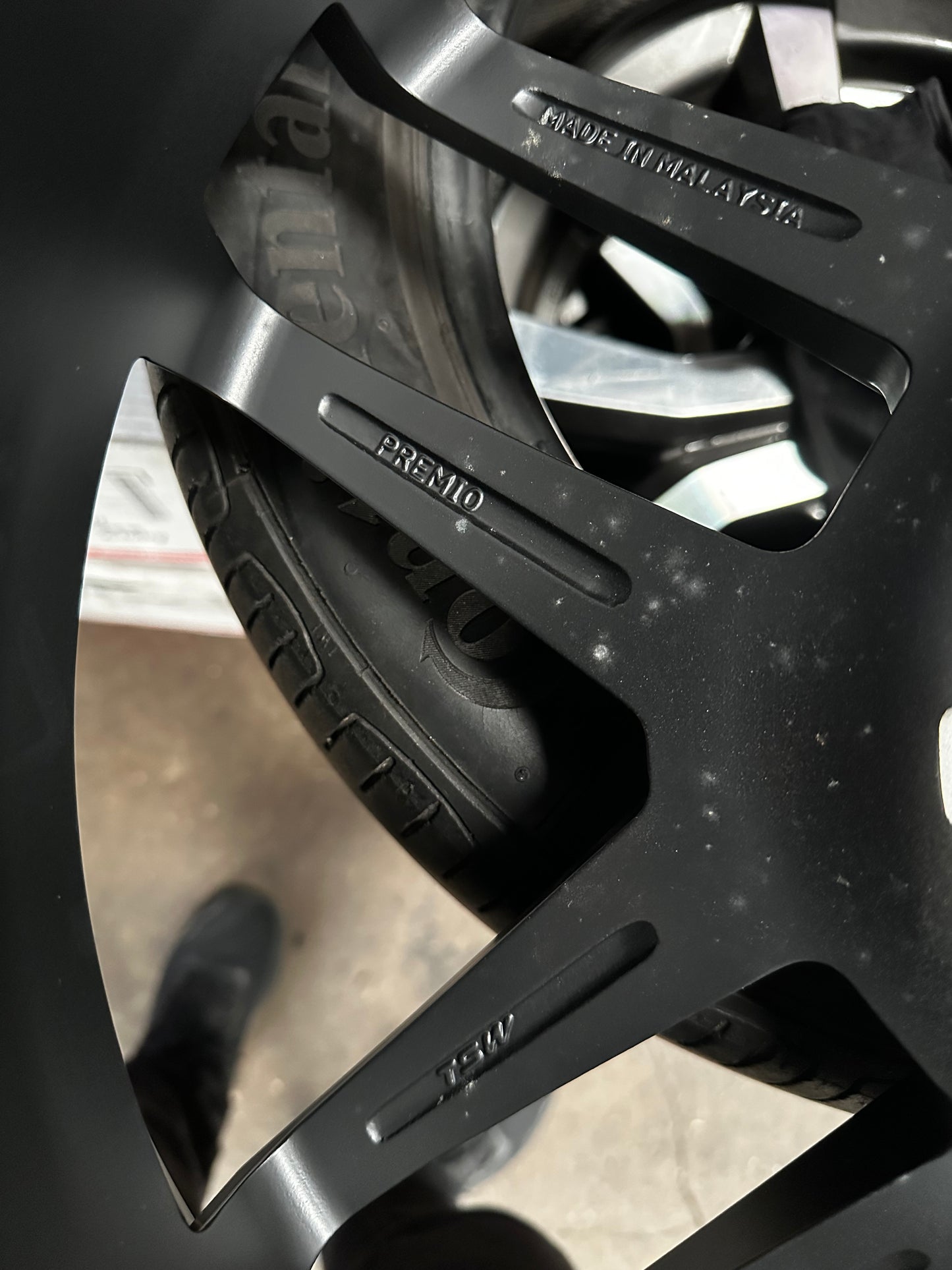 New 20x8.5 ET32 20x10 ET40 TSW Premio (4 wheel) 5x112 Black