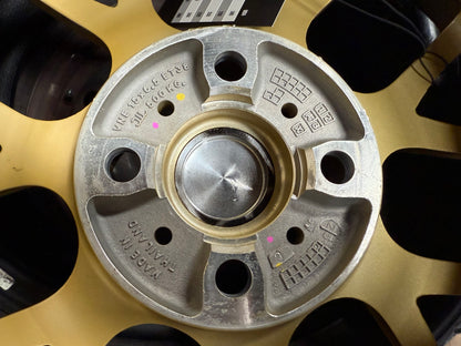New 15X6.5 ET38 Lenso Eurospeed Rim (4 wheel) Gold 4X100