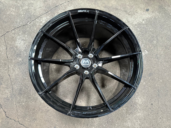 New 20x10 ET12 20x11 ET15 Motec MCR2 (4 wheel) 5x112 Black