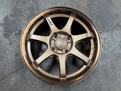 New 16x7 ET38 D1 Mugen GP Rim (4 wheel) Matte Bronze 4x114.3