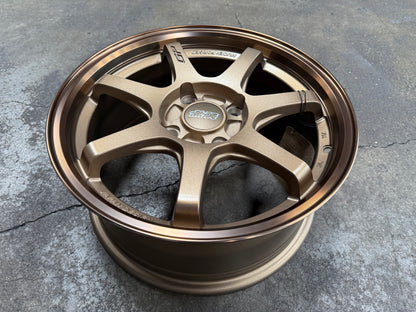 New 16x7 ET38 D1 Mugen GP Rim (4 wheel) Matte Bronze 4x114.3