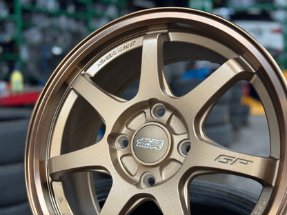 New 16x7 ET38 D1 Mugen GP Rim (4 wheel) Matte Bronze 4x114.3