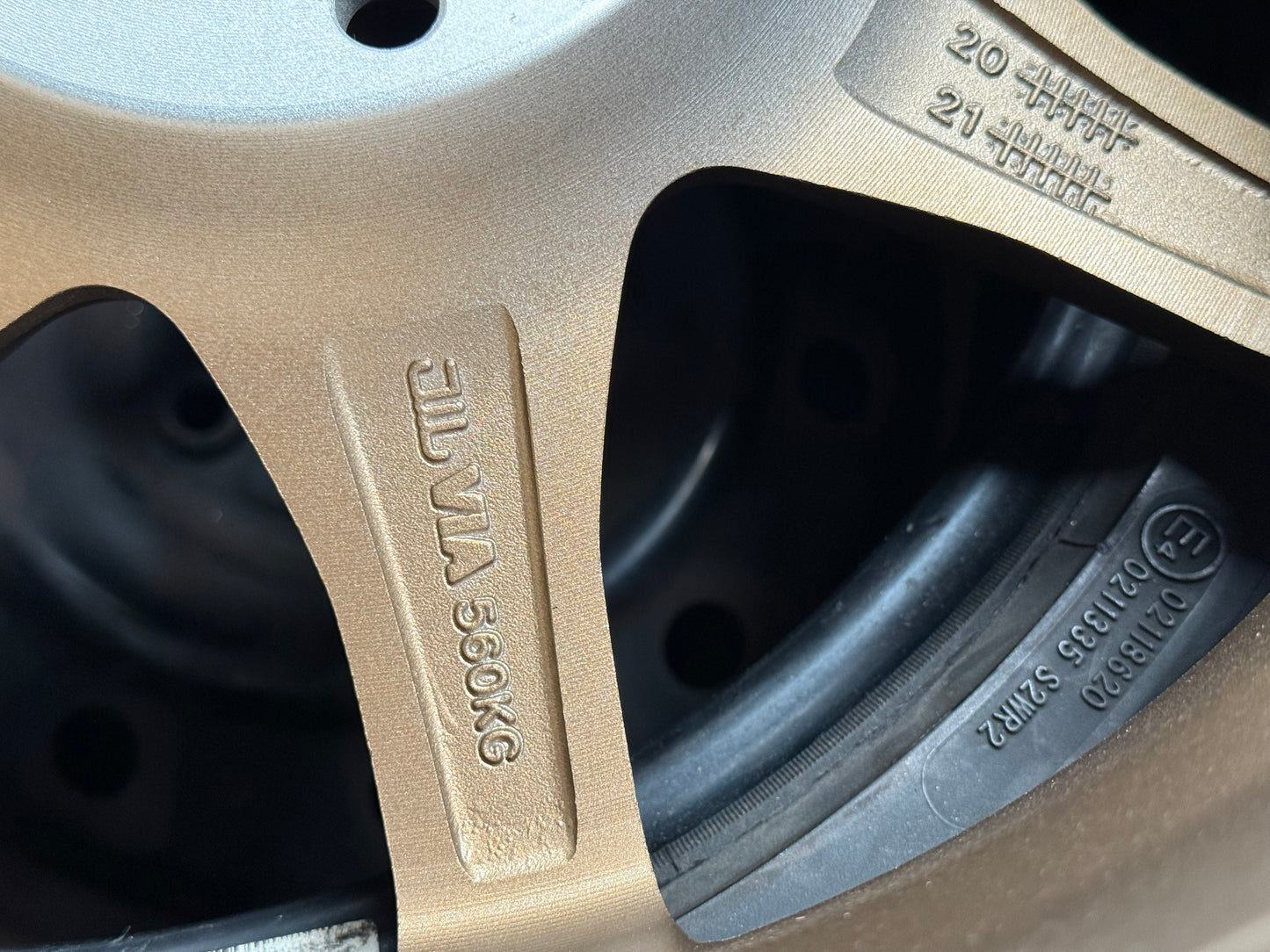 New 16x7 ET38 D1 Mugen GP Rim (4 wheel) Matte Bronze 4x114.3
