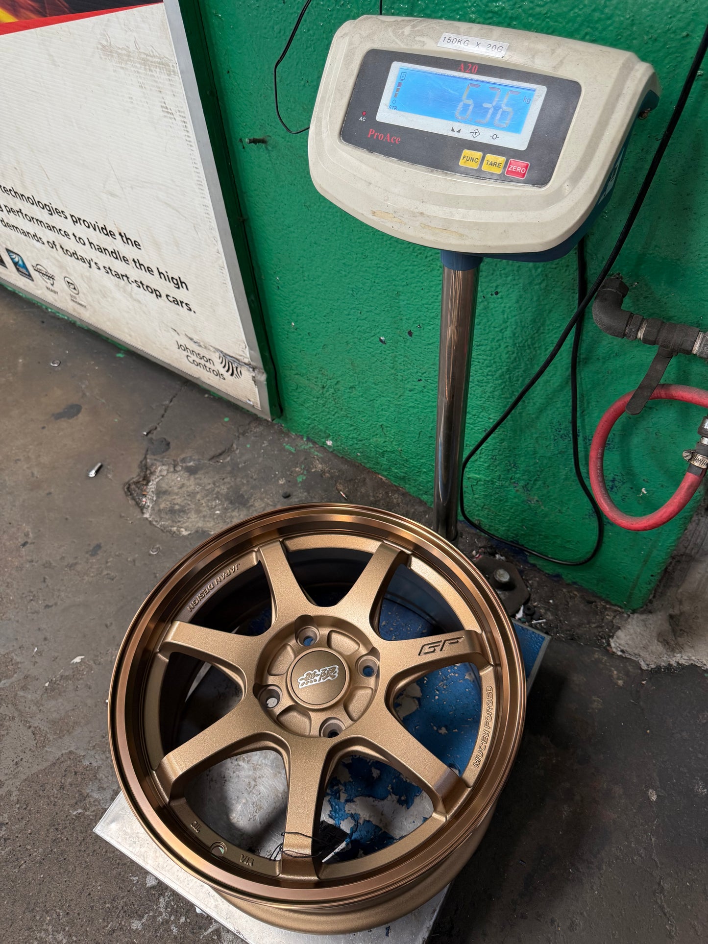 New 16x7 ET38 D1 Mugen GP Rim (4 wheel) Matte Bronze 4x114.3