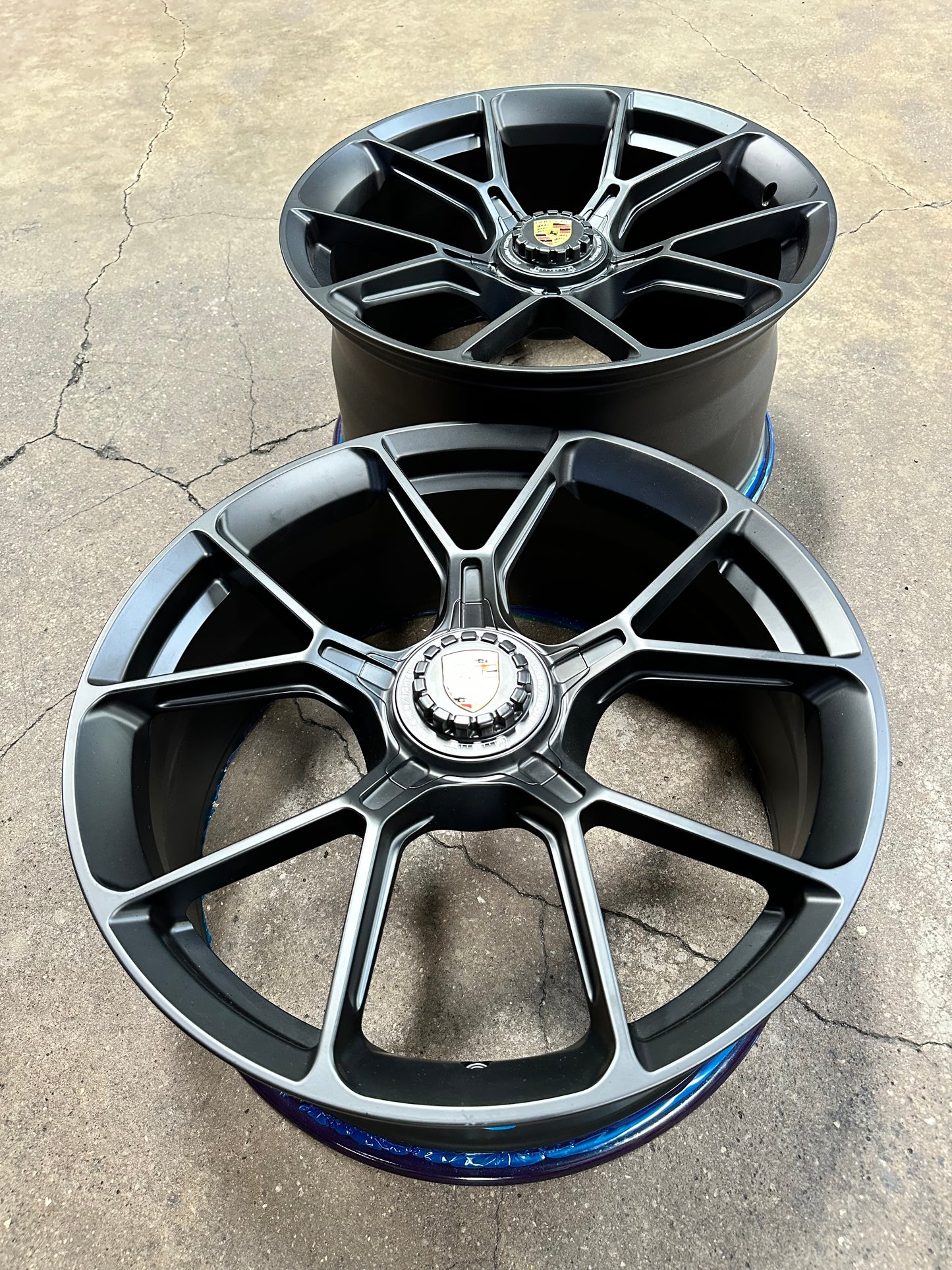 New 20x8.5 ET48 20x10.5 ET43 Overdrive Forged BF157 (4 wheel) 5x130 Matte Black