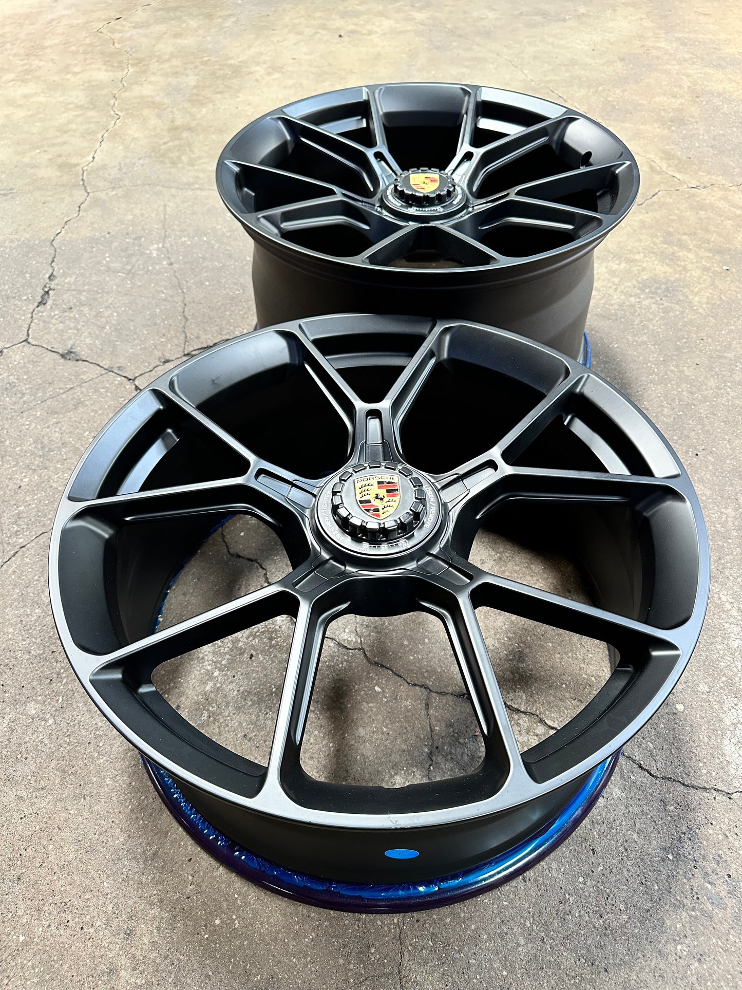 New 20x8.5 ET48 20x10.5 ET43 Overdrive Forged BF157 (4 wheel) 5x130 Matte Black