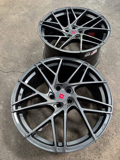 New 20x8.5 ET30 20x10 ET38 Ispiri FFRM (4 wheel) 5x114.3 Matte Black