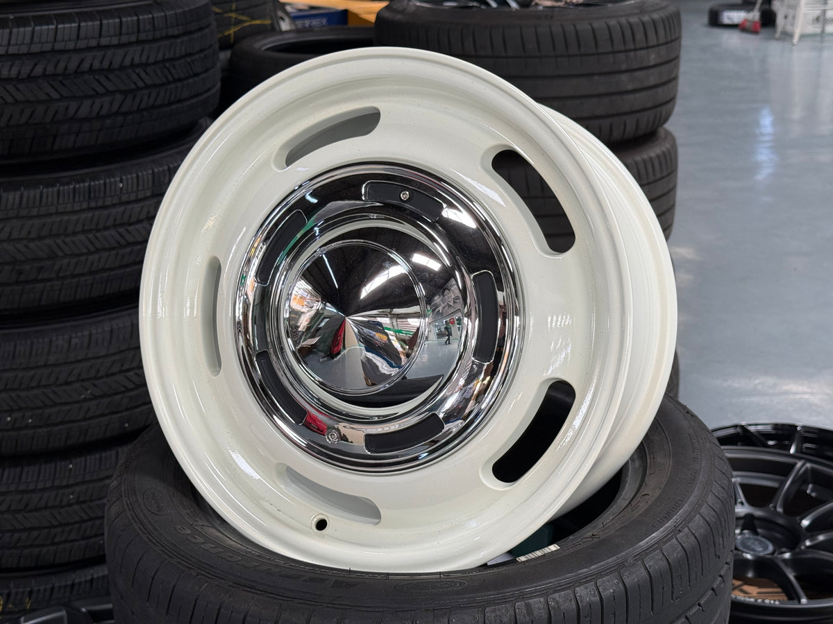New 16X7 ET42 Dean Cross Country Design Rim (4 wheel) Gloss White 5X114.3