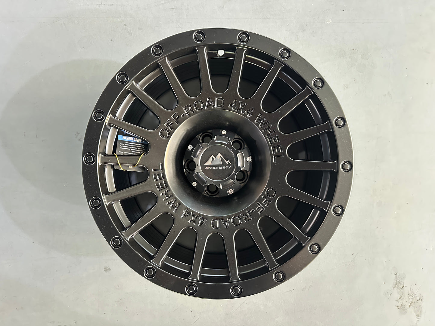 NEW 18X8.5 ET20 Offroad Design (4 wheel) 5X108 Black