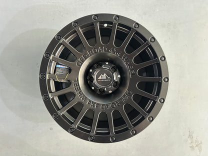 NEW 18X8.5 ET20 Offroad Design (4 wheel) 5X108 Black