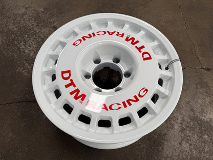 New 16x8 ET0 Lenso DTM Rim (4 wheel) White 6x139.7