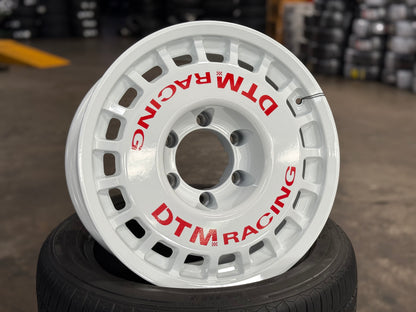 New 16x8 ET0 Lenso DTM Rim (4 wheel) White 6x139.7