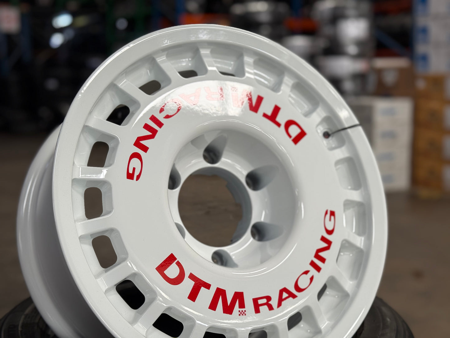 New 16x8 ET0 Lenso DTM Rim (4 wheel) White 6x139.7