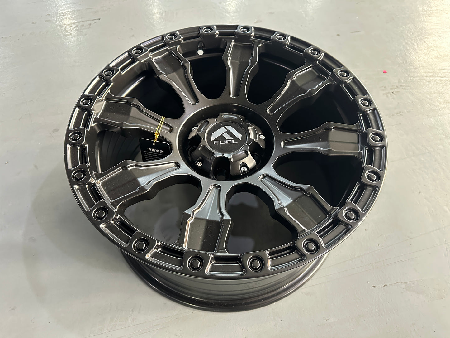 NEW 18X8.5 ET20 Fuel Design (4 wheel) 5X108 Black