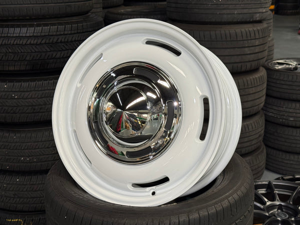 New 17X7 ET42 Dean Cross Country Design Rim (4 wheel) Gloss White 4X100
