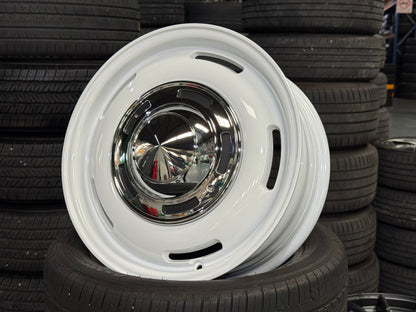 New 17X7 ET42 Dean Cross Country Design Rim (4 wheel) Gloss White 4X100