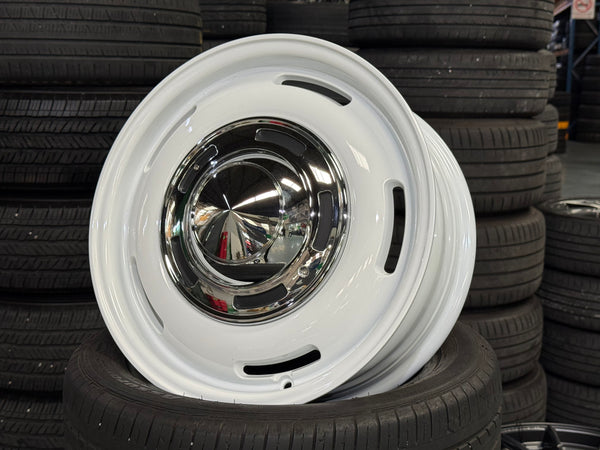 New 17X7 ET42 Dean Cross Country Design Rim (4 wheel) Gloss White 4X100