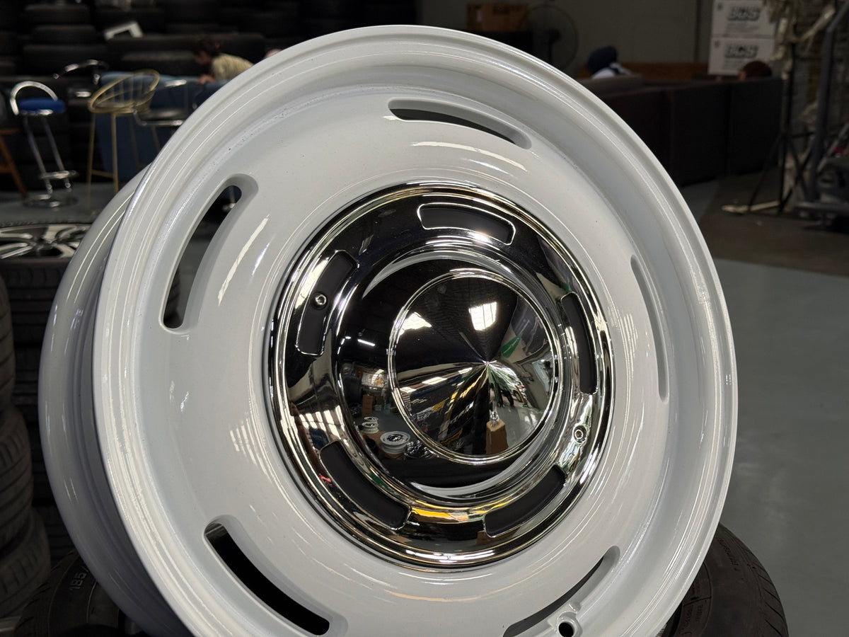 New 17X7 ET42 Dean Cross Country Design Rim (4 wheel) Gloss White 4X100